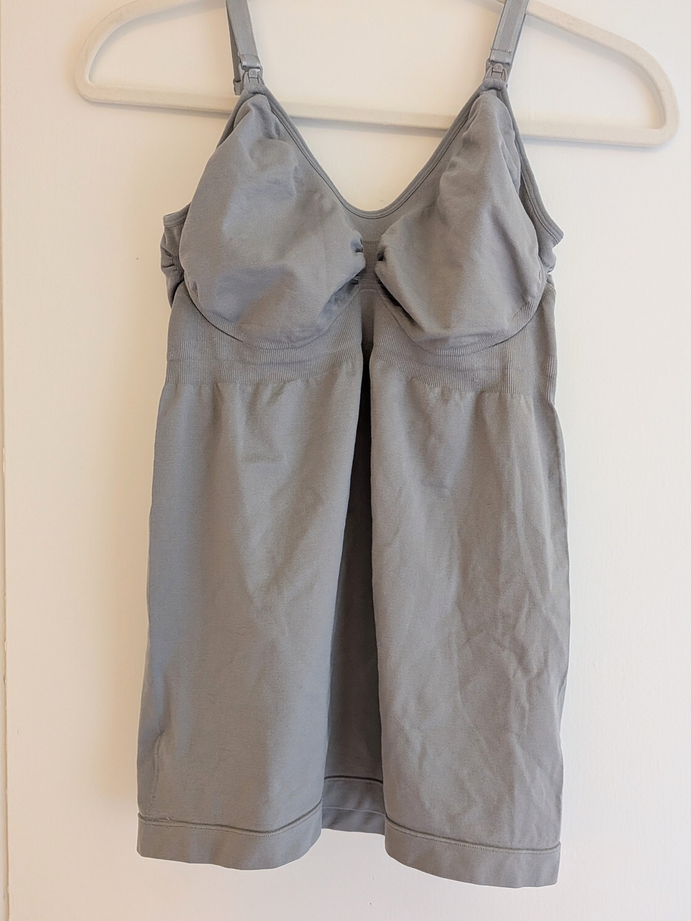 Kindred Bravely Seamless Light Gray Shapewear Nursing Cami